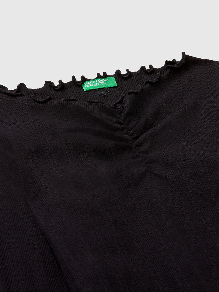 T-SHIRT L/S Junior Girl image number 3